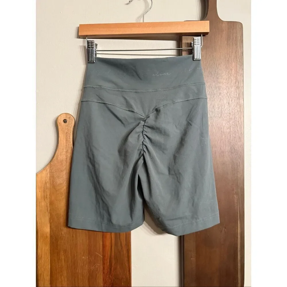 Gymshark X Whitney Simmons grey biker shorts size Small